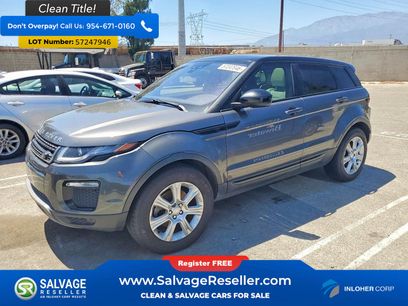 Used 2017 Land Rover Range Rover Evoque SE