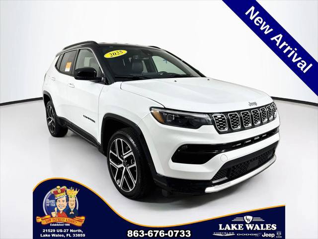 Certified 2025 Jeep Compass Limited w/ Elite Group AWD/4WD image 1
