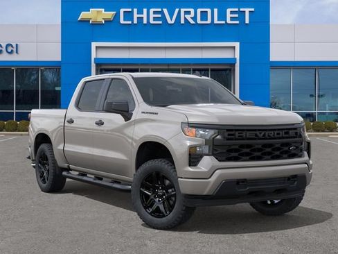 New 2026 Chevrolet Silverado 1500 Custom w/ Turbomax Blackout Package AWD/4WD image 7