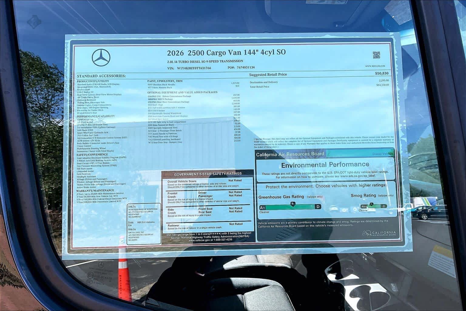 New 2026 Mercedes-Benz Sprinter 2500 image 18