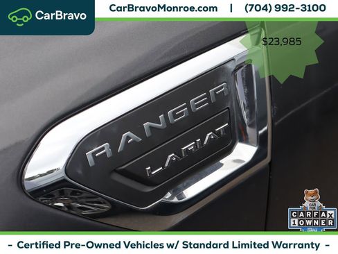 Used 2019 Ford Ranger Lariat w/ Equipment Group 501A Mid RWD image 13
