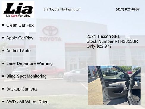 Used 2024 Hyundai Tucson SEL AWD/4WD image 7