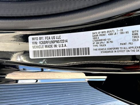 Used 2023 RAM 1500 TRX w/ TRX Level 2 Equipment Group AWD/4WD image 22