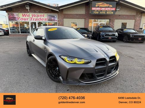 Used 2021 BMW M4 Competition w/ M Carbon Exterior Package image 1