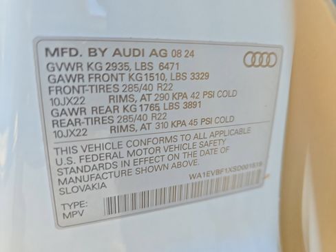 Certified 2025 Audi Q8 Premium Plus w/ Premium Plus Package image 34