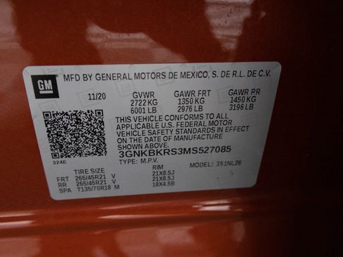 Used 2021 Chevrolet Blazer RS w/ Enhanced Convenience Package AWD/4WD image 51