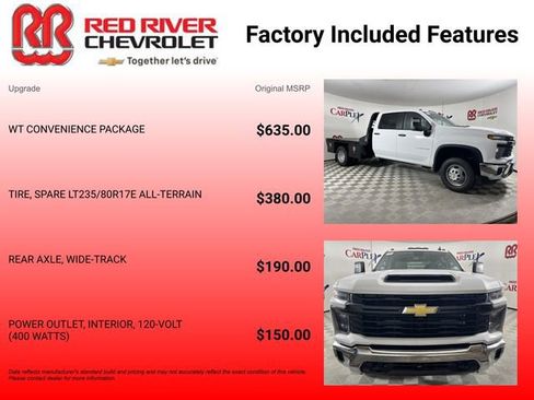 New 2025 Chevrolet Silverado 3500 W/T w/ WT Convenience Package RWD image 14