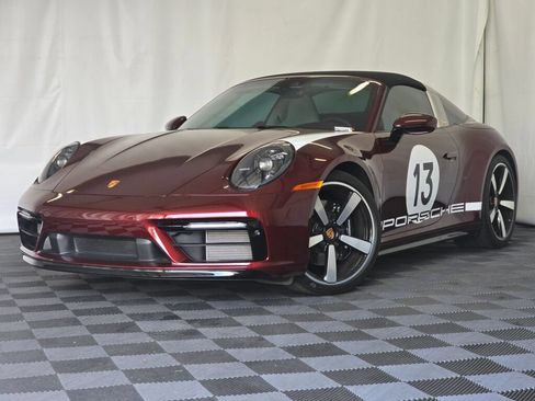 Certified 2021 Porsche 911 Targa 4S Heritage Design AWD/4WD image 1