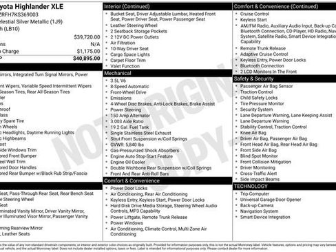 Used 2019 Toyota Highlander XLE image 3