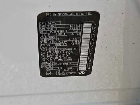 Used 2023 INFINITI QX50 Luxe w/ Cargo Package image 25