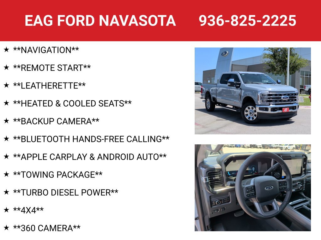 New 2026 Ford F350 Lariat w/ Lariat Premium Package AWD/4WD image 4