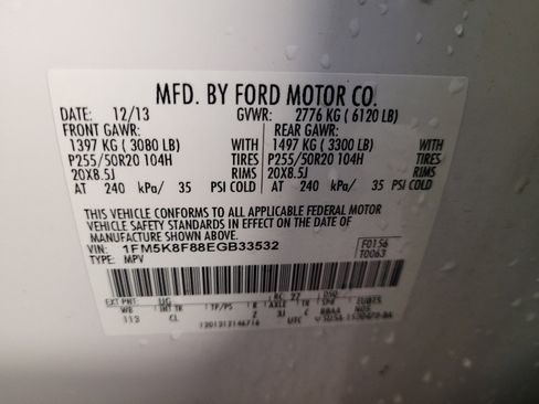 Used 2014 Ford Explorer Limited w/ Equipment Group 302A image 33