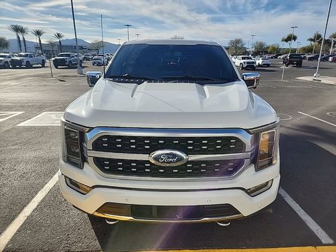 Used 2021 Ford F150 Platinum w/ Equipment Group 701A High image 3