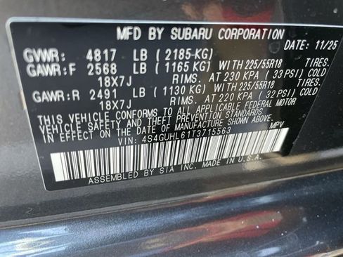 Used 2026 Subaru Crosstrek 2.5i Limited w/ Crosstrek Mirror Package AWD/4WD image 27