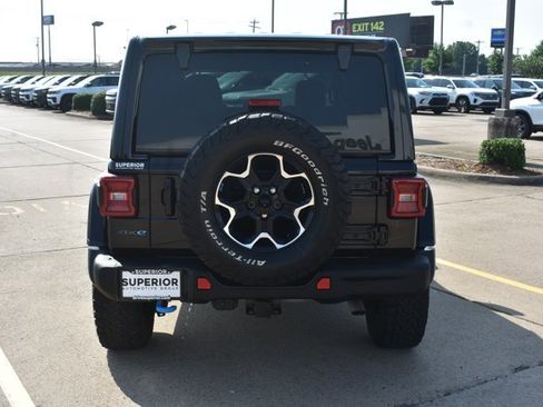 Used 2022 Jeep Wrangler Unlimited Rubicon 4xe w/ Steel Bumper Group AWD/4WD image 6