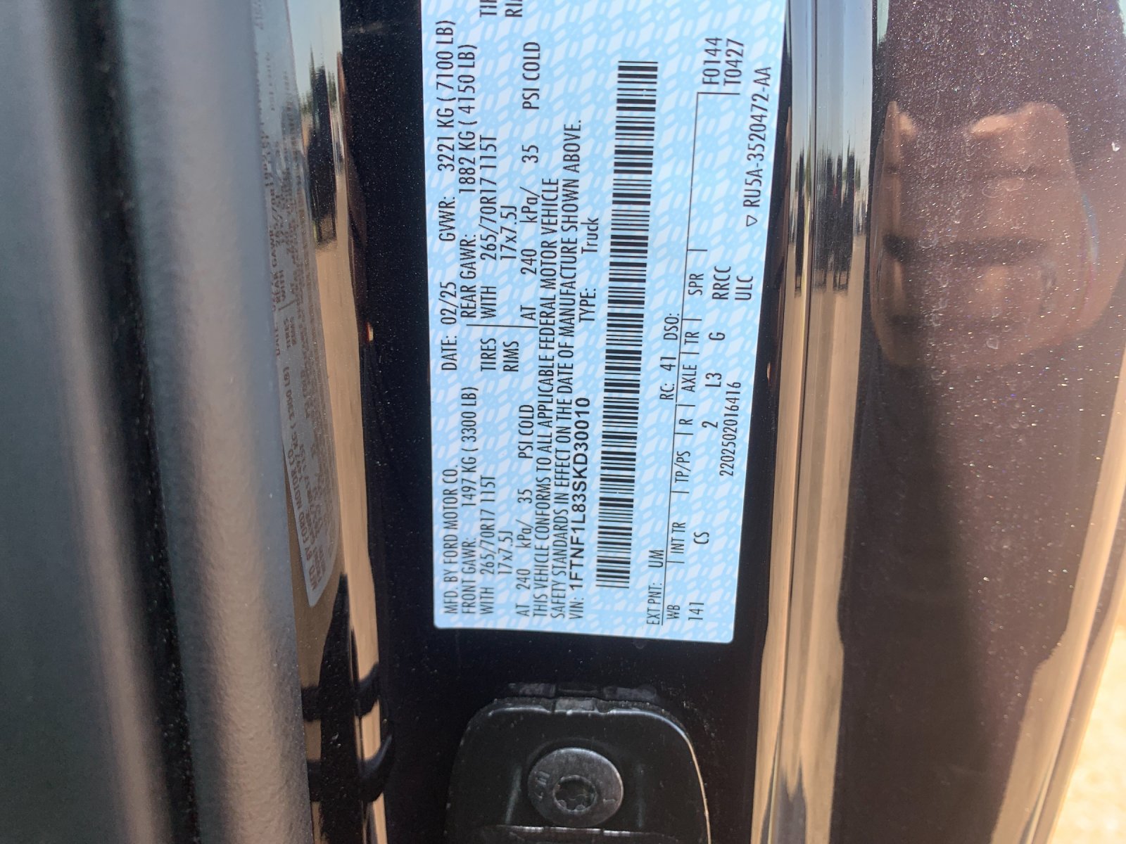 Used 2025 Ford F150 XL w/ Equipment Group 103A High AWD/4WD image 31
