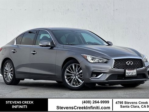 Used 2021 INFINITI Q50 Luxe image 1
