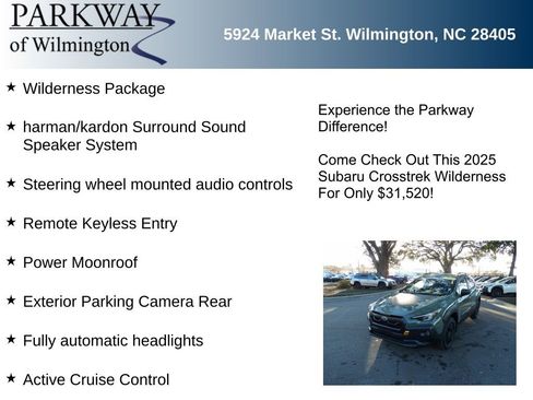 Used 2025 Subaru Crosstrek 2.5i Wilderness w/ Wilderness Package image 6