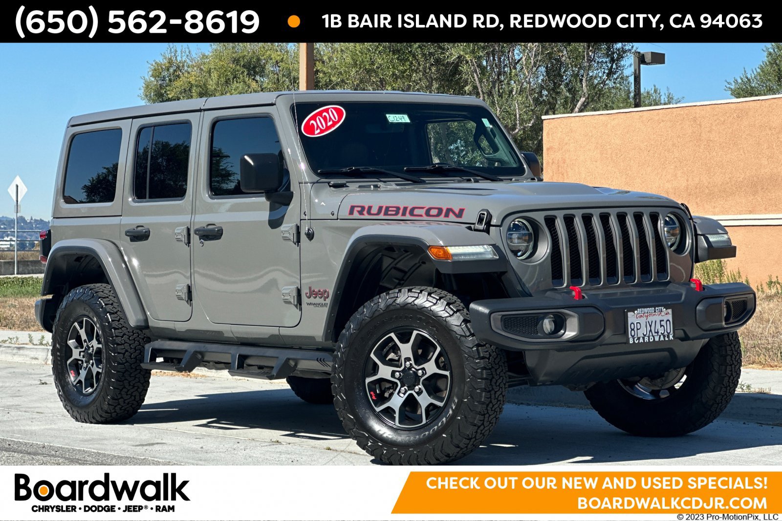 Used 2020 Jeep Wrangler Unlimited Rubicon AWD/4WD image 1