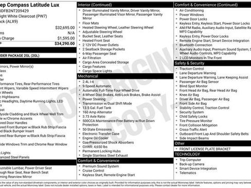 Used 2022 Jeep Compass Latitude image 39