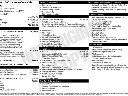 Used 2023 RAM 1500 Laramie AWD/4WD image 40