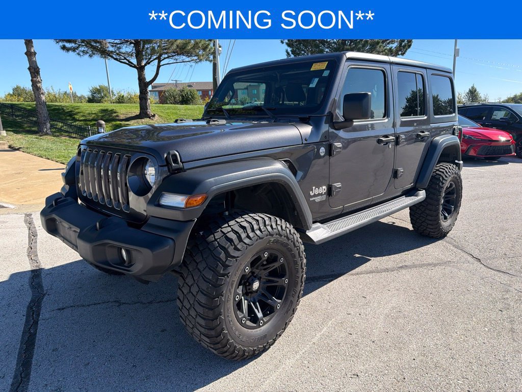 Used 2019 Jeep Wrangler Unlimited Sport S AWD/4WD image 1