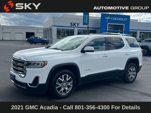 Used 2021 GMC Acadia SLT image 1