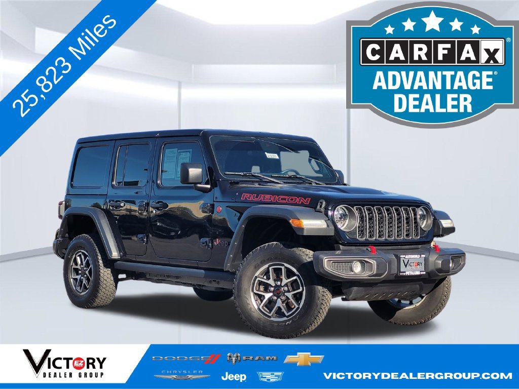 Used 2024 Jeep Wrangler Unlimited Rubicon AWD/4WD 360° Tour