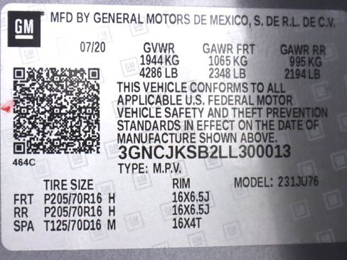 Used 2020 Chevrolet Trax LS w/ Tint and Cruise Package FWD image 37