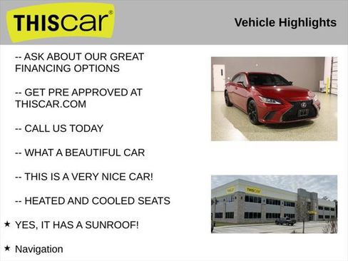 Used 2022 Lexus ES 350 F Sport w/ Accessory Package 2 FWD image 9