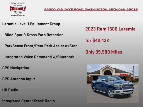 Used 2023 RAM 1500 Laramie AWD/4WD image 25