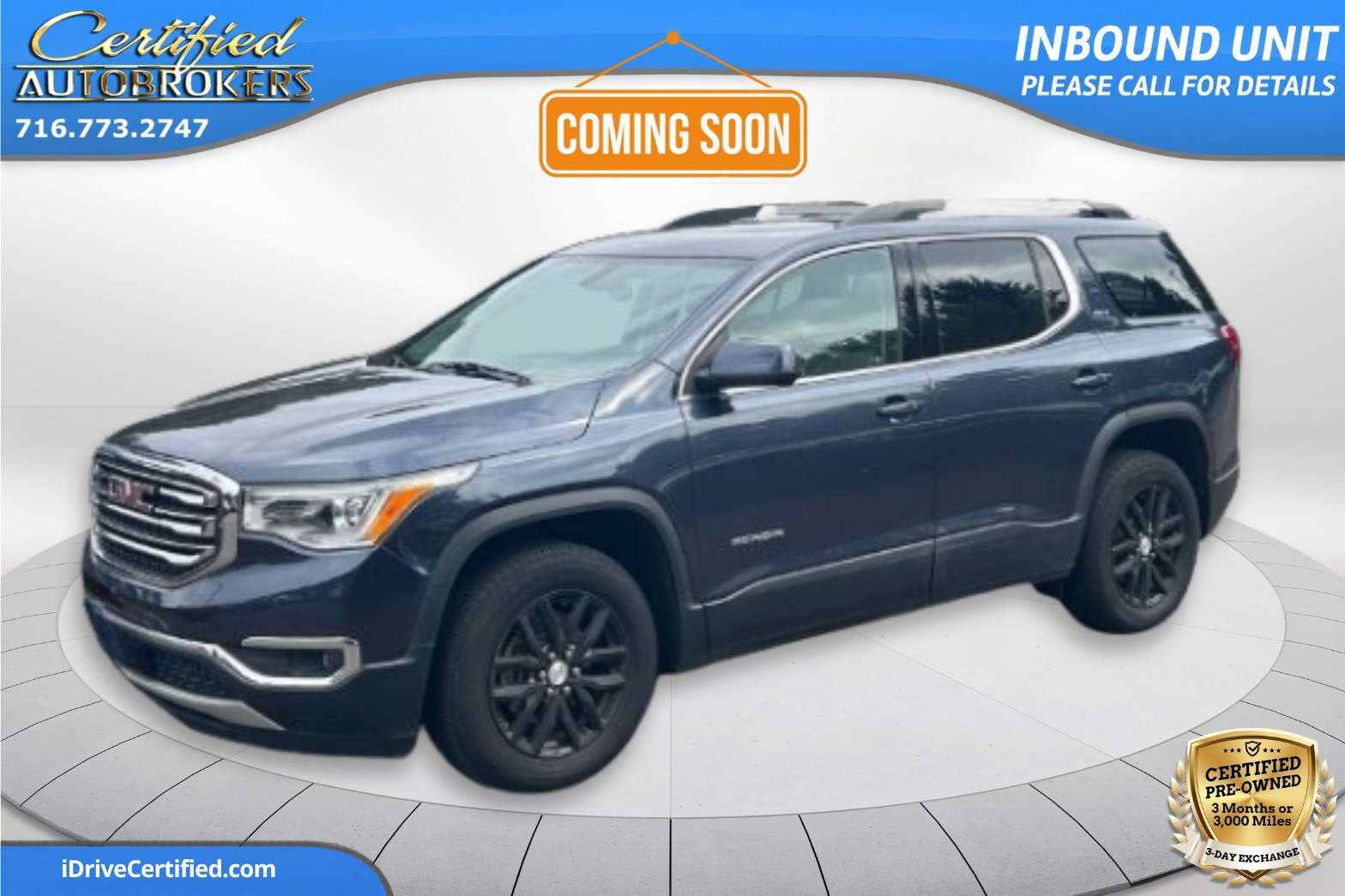 Used 2018 GMC Acadia SLT w/ LPO, Floor Liner Package AWD/4WD image 1