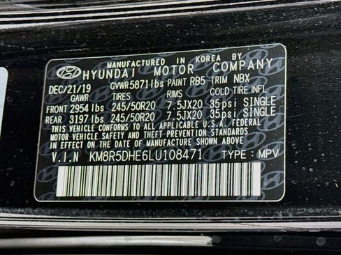Used 2020 Hyundai Palisade Limited AWD/4WD image 36