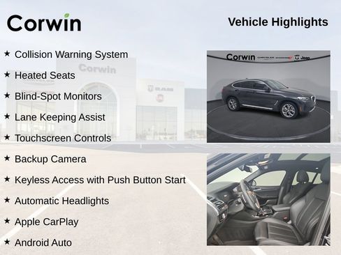 Used 2023 BMW X4 xDrive30i w/ Premium Package AWD/4WD image 11
