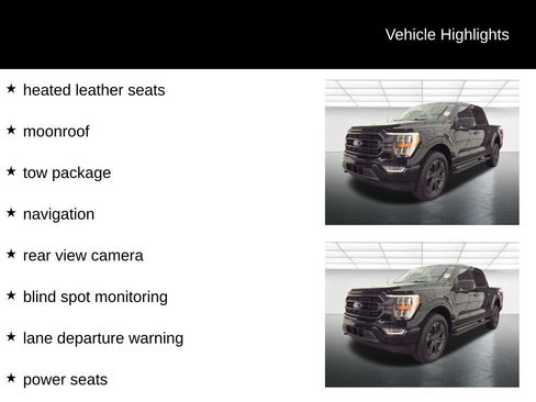 Used 2022 Ford F150 XLT w/ Equipment Group 302A High AWD/4WD image 3
