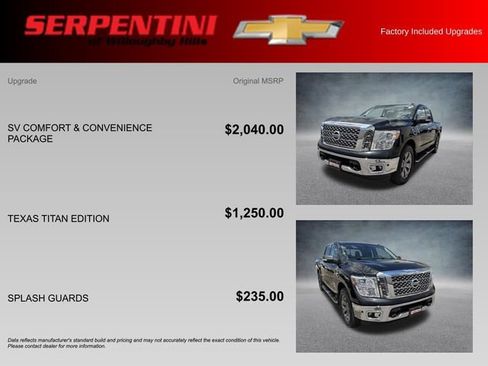 Used 2017 Nissan Titan SV AWD/4WD image 4