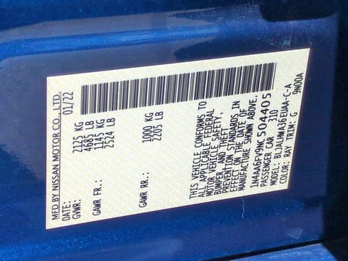 Certified 2022 Nissan Maxima Platinum w/ Sport Mat Group FWD image 29