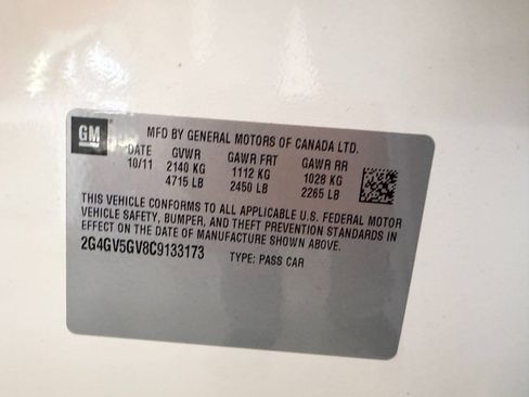 Used 2012 Buick Regal GS FWD image 30