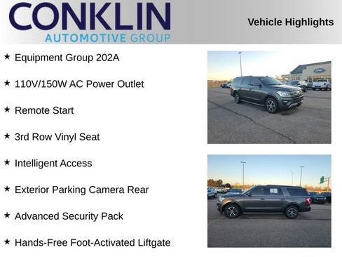 Used 2020 Ford Expedition Max XLT w/ Equipment Group 202A image 2