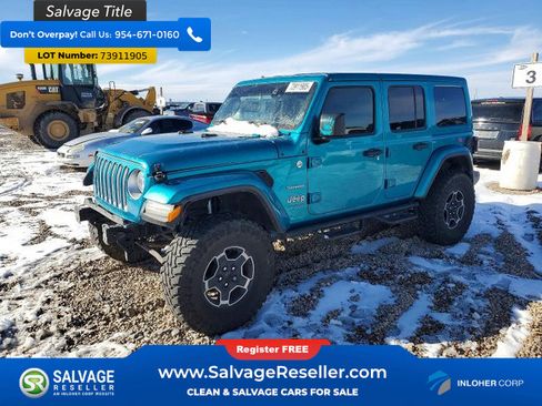 Used 2019 Jeep Wrangler Unlimited Sahara AWD/4WD image 1