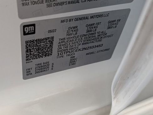 Used 2022 GMC Sierra 1500 Elevation image 21