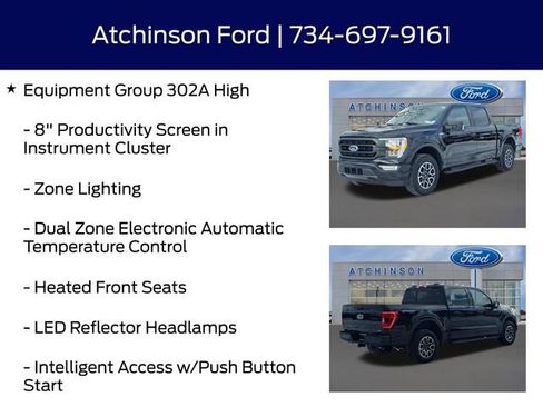 Certified 2023 Ford F150 XLT w/ Equipment Group 302A High image 16