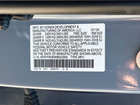 Used 2024 Honda Passport Black Edition image 46