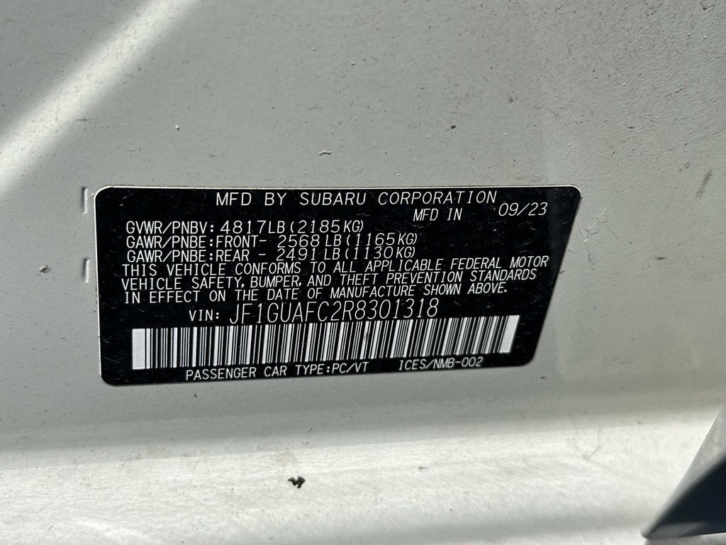 Used 2024 Subaru Impreza 2.0i Sport AWD/4WD image 18
