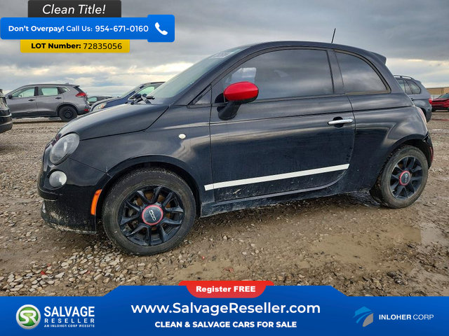 Used 2016 FIAT 500 Pop w/ Italia Package FWD image 1
