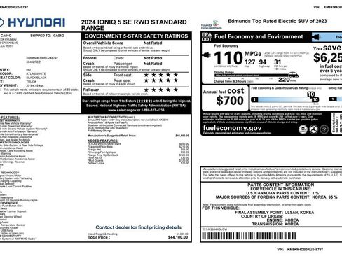 Used 2024 Hyundai Ioniq 5 SE image 4