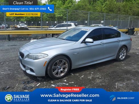 Used 2013 BMW 528i Sedan RWD image 1