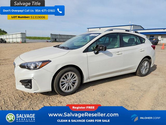 Used 2017 Subaru Impreza 2.0i Premium w/ Popular Package #2 AWD/4WD image 1