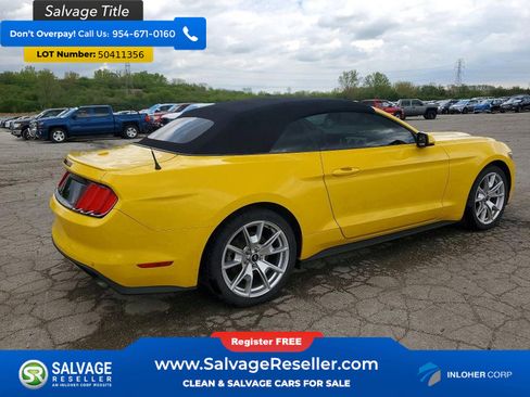 Used 2015 Ford Mustang Premium w/ 50 Years Appearance Package RWD image 4