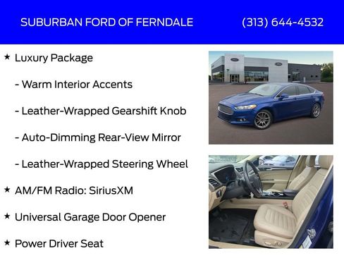 Used 2015 Ford Fusion SE w/ Equipment Group 202A image 9